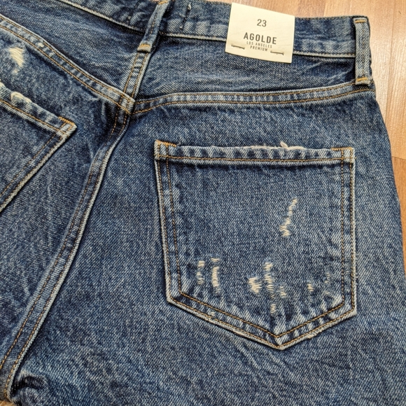 Agolde Jaden Jean Shorts - Picture 5 of 5